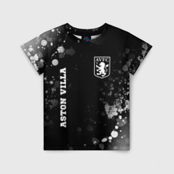 Aston Villa sport на темном фоне вертикально – Детская футболка 3D с принтом купить со скидкой в -33%