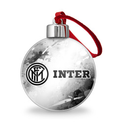 Inter sport на светлом фоне по-горизонтали – Ёлочный шар с принтом купить