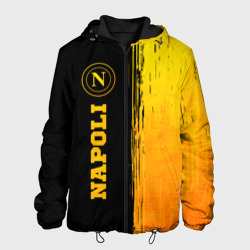 Napoli - gold gradient по-вертикали – Мужская куртка 3D с принтом купить со скидкой в -10%