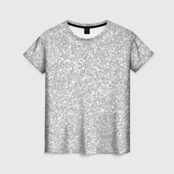 Светлый серый текстура камень – Женская футболка 3D с принтом купить со скидкой в -26%
