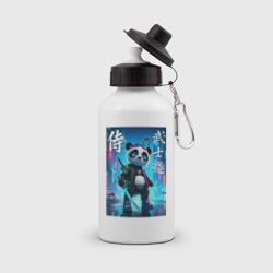 Panda samurai - bushido ai art – Бутылка спортивная с принтом купить со скидкой в -15%