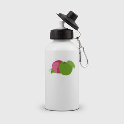 Яблоко пиксель арт – Бутылка спортивная с принтом купить со скидкой в -15%
