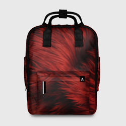Красная шерсть – Женский рюкзак 3D с принтом купить