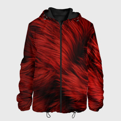 Красная шерсть – Мужская куртка 3D с принтом купить со скидкой в -10%