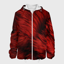 Красная шерсть – Мужская куртка 3D с принтом купить со скидкой в -10%