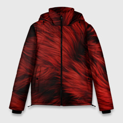 Красная шерсть – Мужская зимняя куртка 3D с принтом купить