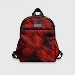 Красная шерсть – Детский рюкзак 3D с принтом купить со скидкой в -33%