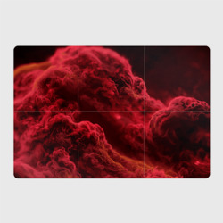 Красный густой дым инферно - inferno red – Магнитный плакат 3Х2 с принтом купить
