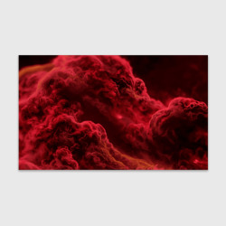 Красный густой дым инферно - inferno red – Бумага для упаковки 3D с принтом купить