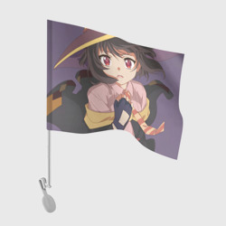 Konosuba Мэгумин cute – Флаг для автомобиля с принтом купить