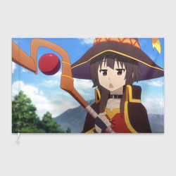 Konosuba Мэгумин cute – Флаг 3D с принтом купить