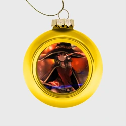 Ёлочный шар стеклянный/пластиковый Konosuba Мэгумин cute