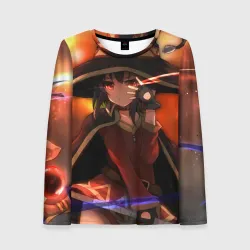 Женский лонгслив 3D Konosuba Мэгумин cute