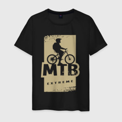 MTB extreme – Мужская футболка хлопок с принтом купить со скидкой в -20%
