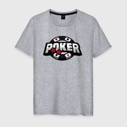 Poker game – Мужская футболка хлопок с принтом купить со скидкой в -20%
