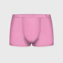 Розовый паттерн сеточка – Мужские трусы 3D с принтом купить