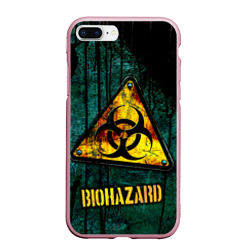 Biohazard yellow sign  – Чехол для iPhone 7Plus/8 Plus матовый с принтом купить
