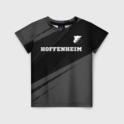 Hoffenheim sport на темном фоне посередине – Детская футболка 3D с принтом купить со скидкой в -33%