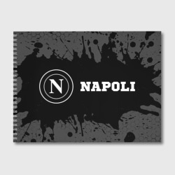 Napoli sport на темном фоне по-горизонтали – Альбом для рисования с принтом купить со скидкой в -45%