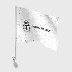 Real Madrid sport на светлом фоне по-горизонтали – Флаг для автомобиля с принтом купить