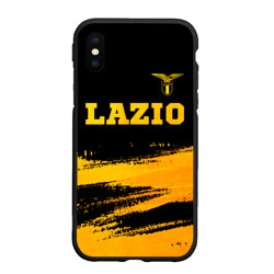 Lazio - gold gradient посередине – Чехол для iPhone XS Max матовый с принтом купить
