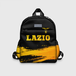Lazio - gold gradient посередине – Детский рюкзак 3D с принтом купить со скидкой в -33%
