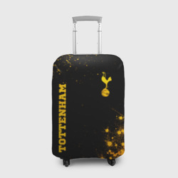Tottenham - gold gradient вертикально – Чехол для чемодана 3D с принтом купить