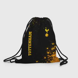 Tottenham - gold gradient вертикально – Рюкзак-мешок 3D с принтом купить со скидкой в -25%