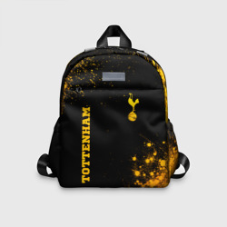 Tottenham - gold gradient вертикально – Детский рюкзак 3D с принтом купить со скидкой в -33%