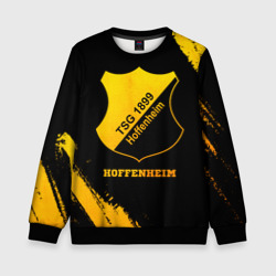 Hoffenheim - gold gradient – Детский свитшот 3D с принтом купить со скидкой в -35%