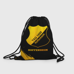 Hoffenheim - gold gradient – Рюкзак-мешок 3D с принтом купить со скидкой в -25%