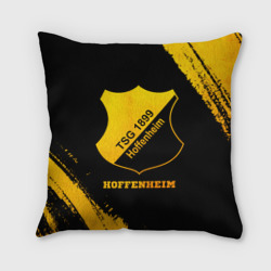 Hoffenheim - gold gradient – Подушка 3D с принтом купить
