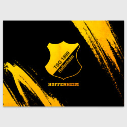 Hoffenheim - gold gradient – Поздравительная открытка с принтом купить