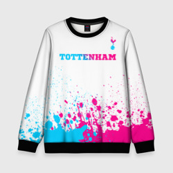 Tottenham neon gradient style посередине – Детский свитшот 3D с принтом купить со скидкой в -35%