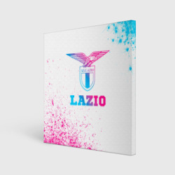 Lazio neon gradient style – Холст квадратный с принтом купить