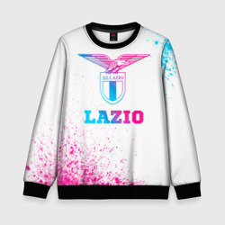 Lazio neon gradient style – Детский свитшот 3D с принтом купить со скидкой в -35%