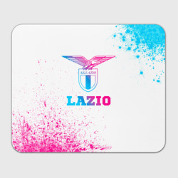 Lazio neon gradient style – Прямоугольный коврик для мышки с принтом купить
