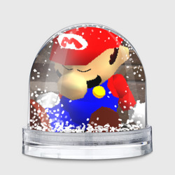 Марио 64 спит арт – Игрушка Снежный шар с принтом купить со скидкой в -20%