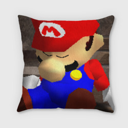 Марио 64 спит арт – Подушка 3D с принтом купить
