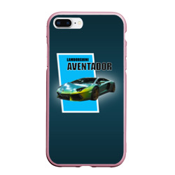 Спортивная машина Lamborghini Aventador – Чехол для iPhone 7Plus/8 Plus матовый с принтом купить