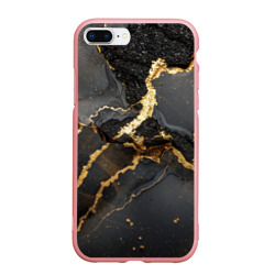 Золото и черный агат – Чехол для iPhone 7Plus/8 Plus матовый с принтом купить
