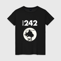 Front 242 - Copter – Женская футболка хлопок с принтом купить со скидкой в -20%