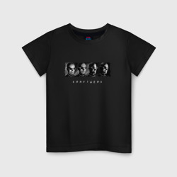 Kraftwerk - The band – Детская футболка хлопок с принтом купить со скидкой в -20%