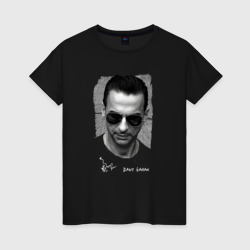 Depeche Mode - Dave Gahan face – Женская футболка хлопок с принтом купить со скидкой в -20%