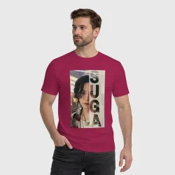 Мужская футболка хлопок Agust D - фото 2