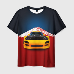 Японский спортивный автомобиль – Мужская футболка 3D с принтом купить со скидкой в -26%
