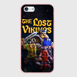 Чехол для iPhone 5/5S матовый The lost vikings - interplay