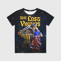Детская футболка 3D The lost vikings - interplay