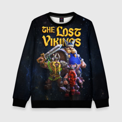 The lost vikings - interplay – Детский свитшот 3D с принтом купить со скидкой в -35%