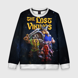 The lost vikings - interplay – Детский свитшот 3D с принтом купить со скидкой в -35%